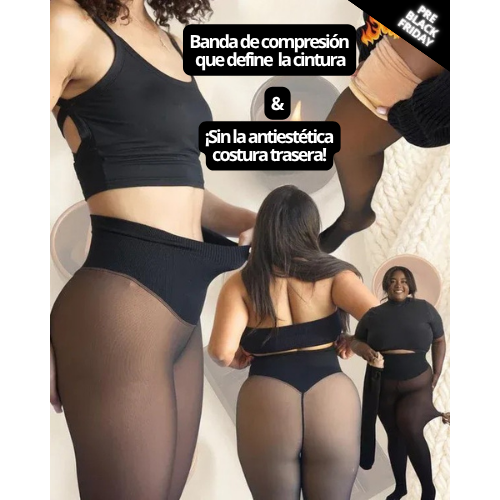 ThermaSkin™ Pantys Efecto Transparente - MODAZAS